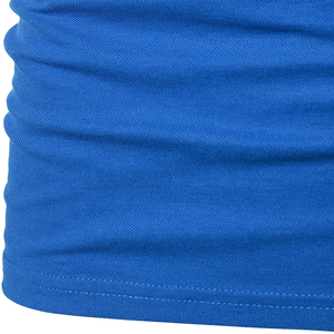 Polos Prix de fabrication Polos pour hommes avec bouton T-shirts polo à la mode pour homme Manches courtes Col tournant OEM - Product Image 6