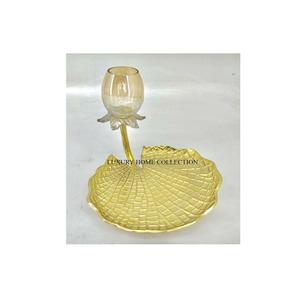 Bougeoir en aluminium argenté de conception standard papillon nouveaux bougeoirs éclaircissants plaqués or élégants au prix le plus bas - Product Image 5