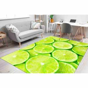 Tapis imprimé - Design moderne en chenille pour cuisine, chambre d'enfant et été, tapis doux non tissé - Product Image 2