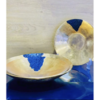 Multi-compartiment metalen kommen met deksel, vintage design, milieuvriendelijk, voor thuisdecoratie, voor gedroogd fruit, snacks, noten, serveerschaal, tafeldecoratie