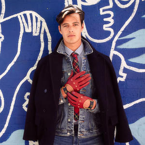 Gants de conduite en cuir de mouton Heavy Duty Meilleure performance Nouveau design Logo personnalisé Gants durables pour conducteur de voiture Fashion - Product Image 2