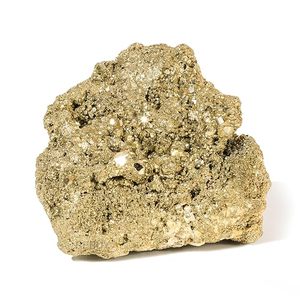 Cristales curativos de pirita dorada natural a granel: racimos en bruto de oro metálico para el trabajo energético de la buena suerte y la decoración de interiores - Product Image 2