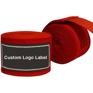 Muñequera Elástica de Algodón con Logotipo Personalizado para Entrenamiento de MMA, Envolturas de Mano de Boxeo, Embalaje Personalizado, Peso de Color - Product Image 3