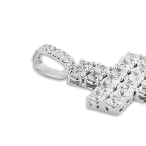 Gamme exclusive de pendentifs croix en diamant de qualité supérieure avec diamant naturel précieux en or 14K - Product Image 4