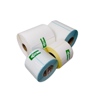 Etiquetas Térmicas Directas con Código de Barras Sensibles al Calor, Duraderas y Personalizadas de Fábrica, para Uso en Empaquetado, Supermercados, Ecológicas, 58*40mm