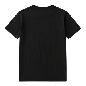 <b>Men</b> Black Heavyweight <b>Crew</b> <b>Neck</b> <b>T</b> <b>Shirt</b> 100% Luxury Organic Cotton Pre Shrunk GOTS Certified Premium Durable Classic Fit Tee - Product Image 2