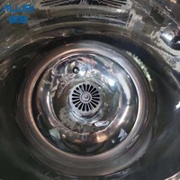 Mélangeur homogénéisateur à levage hydraulique, émulsifiant sous vide, avec contrôle PLC, pour la fabrication de crèmes et de lotions