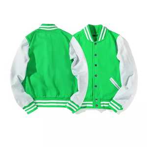 Blouson de bombardier personnalisé avec bouton et Logo et Design personnalisés, de haute qualité, nouveau Style, offre spéciale - Product Image 5