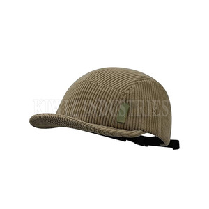 หมวกเบสบอลผ้าลูกฟูกสำหรับผู้ชาย2024ใหม่ล่าสุดสำหรับฤดูร้อนผ้าฝ้ายและตาข่ายผ้าลูกฟูก - Product Image 1