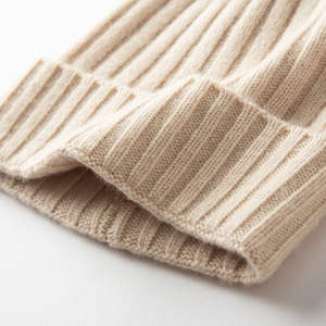 Bonnets pour hommes et femmes en couleur noire, fournisseur en gros de bonnets avec votre propre logo, bonnets - Product Image 3