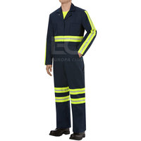 Service OEM, fournisseur d'usine, combinaisons de travail respirantes de haute qualité, manches longues, combinaisons de sécurité personnalisables en stock