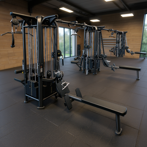 Nuevo Gimnasio Multifuncional Francés de 8 Estaciones para Entrenamiento de Fuerza de Cuerpo Completo en Casa y Estudios - Product Image 1