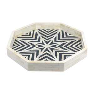 ถาดเสิร์ฟกระดูกฮอร์นสำหรับอาหารเช้าชากาแฟของหวานเครื่องครัวถาดรับประทานอาหารและห้องนั่งเล่น - Product Image 6