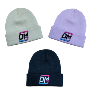 Gorro de invierno de Jacquard acrílico Unisex de alta calidad, jersey con logotipo OEM personalizado, protección, sombrero cálido, Calavera, personaje deportivo de punto - Product Image 4