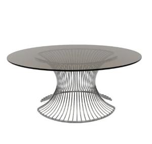 Mesas de centro de alambre de metal Base resistente, aspecto elegante, ideal para decoración de salas de estar, cafeterías y salones - Product Image 3