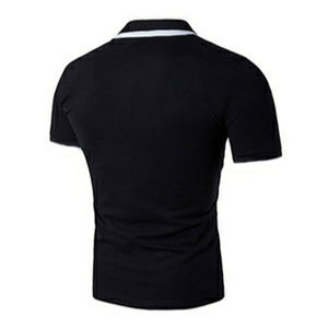 Polo Vintage personalizado 285G de alta calidad de algodón Casual Polo Tee Vintage Oversize Streetwear Shirt - Product Image 3