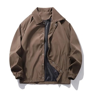 เสื้อแจ็กเก็ตโค้ชคลาสสิกกันน้ำน้ำหนักเบาสำหรับใส่ได้ทั้งชายและหญิงสำหรับฤดูหนาวออกแบบโลโก้ได้ตามต้องการ - Product Image 1