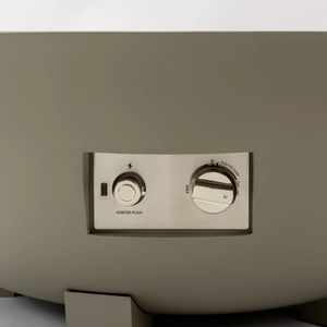 เตาไฟกลางแจ้งแบบใช้แก๊สโพรเพน 36 ชิ้น โต๊ะเตาไฟเหล็กทรงกลมสำหรับสวนและลานบ้าน - Product Image 6