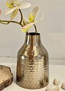 RABEH Decorative Iron Floor Flower <b>Vase</b> <b>Gold</b> Plated Handmade Luxury Home Decor Coastal Contemporary Stylish Factory Price - Product Image 3