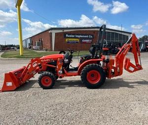 รถแทรกเตอร์ Kubota รุ่น B2601 ใหม่ พร้อม PTO  30 แรงม้า สีแดง แบบคอมแพค พร้อมบุ้งกี๋ตักดินและอุปกรณ์ขุดหลัง ขาย - Product Image 2