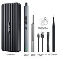 Kit de tournevis électrique de précision Kingsdun 58 en 1 avec double alimentation et charge rapide Type-C pour la réparation professionnelle de PC