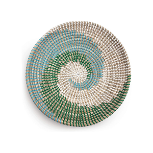 สินค้าใหม่หญ้าทะเลและตะกร้าผนังเชือกพลาสติก / แผ่นผนังแผ่นหญ้าทะเลขดแผ่นตกแต่งบ้านแฮนด์เมดในเวียดนาม - Product Image 1