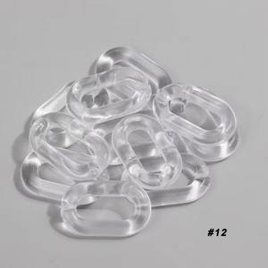 Chaînes décoratives en résine de grande taille |   Accessoires pour chaîne de rideau DIY - Product Image 6