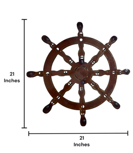 Trendy High Quality Best Nautical <b>Ship</b> <b>Wheel</b> Handmade Decor - Product Image 1
