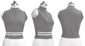 Best Quality Indian Boutique <b>Black</b> <b>Tank</b> <b>Tops</b> <b>Women</b> Casual Latest Exclusive Comfortable Polyester/Knitting Formal Quick Dry - Product Image 5