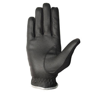 Gants d'équitation équestre professionnels personnalisés pour hommes hiver thermique antidérapant poignée anti-fente en cuir véritable polyester - Product Image 2