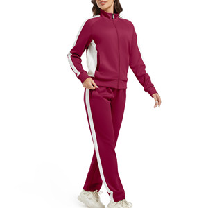 Conjunto de sudaderas con capucha de alta calidad para mujer, pantalones de manga larga, chándal transpirable a prueba de viento, conjunto de Jogger, conjuntos de Fitness para mujer - Product Image 4