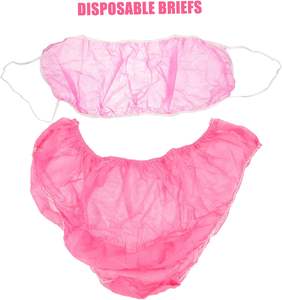 Outil de sous-vêtements de nettoyage non tissé jetable pour homme et femme pour beauté Spa Sauna cadeau gratuit pour hôtel - Product Image 6