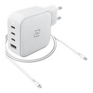 CHARGEUR GAN 100W Power Delivery Blanc MA GAN100 EU W Multifonction USB Type-A USB Type-C Chargeur de batterie Blanc - Product Image 1