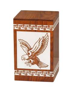 Wooden Urn <b>Box</b> For Adult <b>Ashes</b> Cremation For Male and Female Decorative Urns Funeral - Product Image 3