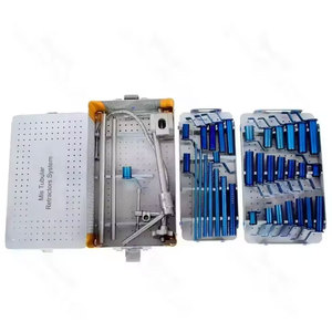 Écarteurs tubulaires MIS de qualité supérieure avec boîte de stérilisation Instruments de chirurgie de la colonne vertébrale - Product Image 1