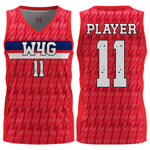 Camiseta de baloncesto personalizada de poliéster 100% para hombre, nuevo diseño, logotipo frontal, personalización, uniforme de entrenamiento transpirable, ropa de baloncesto - Product Image 4