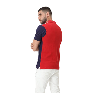 T-shirt respirant en polyester et coton avec logo personnalisé pour hommes Sports respirants ajustés pour Polo décontracté manches courtes Design solide pour - Product Image 6