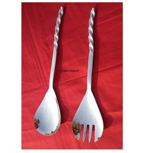 Meilleures ventes nouveau Design ensemble de couverts en acier inoxydable ustensiles de cuisine ensembles de couverts de Table couverts au meilleur prix - Product Image 4