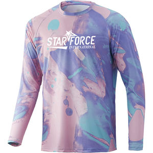 เสื้อตกปลาพร้อมฮู้ดแขนยาวสำหรับวัยรุ่นเข้ารูประบายอากาศได้สำหรับกิจกรรมกลางแจ้ง - Product Image 1