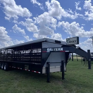 Semi-remorque en acier GALYEAN 2025 pour le transport de bétail avec taille personnalisée et capacité de charge utile de 11500 kg Origine France - Product Image 1