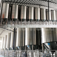 Réservoir de fermentation de bière HG 10000 litres 15000L 20T 30T en acier inoxydable Fermenteur conique pour bière