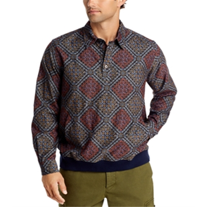 Camicia Casual Paul Smith Taglia XL con Motivo a Rombi, 100% Cotone Popeline - Product Image 1