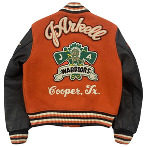 Hombres en blanco Letterman equipo chaqueta Plain Varsity personalizado Letterman chaqueta fabricantes al por mayor en blanco hombres Varsity chaquetas personalizadas - Product Image 2