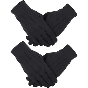 Buy In Bulk Black Cotton Waiter Gloves Anti-Slip & Heat Resistant |  Alibaba.com