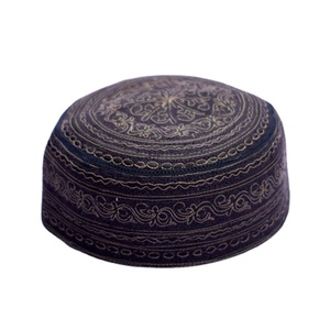 หมวกละหมาด หมวกละหมาดผู้ชาย ปักอิสลาม - Product Image 1