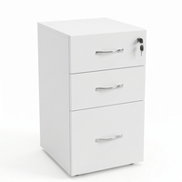 Meuble de bureau moderne et durable en MDF, armoire de classement carrée verrouillable, rangement autoportant avec pieds métalliques, couleur optionnelle pour la maison