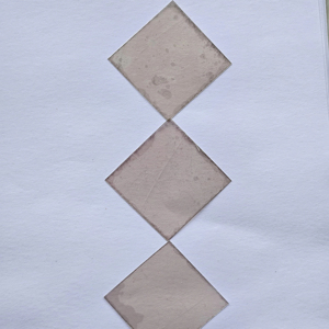 Haute qualité 40x40 haute température verre tampon thermique brûlant feuille de Mica encens diffuseur de chaleur matériaux d'isolation rubis naturel - Product Image 1