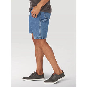 ¡Novedad de 2025! Ropa de verano para hombre, pantalones cortos de mezclilla de cintura media holgados informales de algodón de diseñador para hombre, tarifa al por mayor OEM - Product Image 4