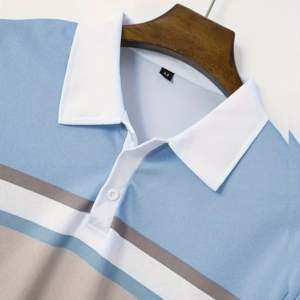 OEM personalizado diseño de logotipo camisas logotipo bordado liso de manga corta Casual nueva llegada hombres Original sólido cómodo Polo - Product Image 5