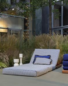 Sunset Poolside <b>Bed</b> Sun Loungers <b>Folding</b> Sun Loungers for Patio - Product Image 2